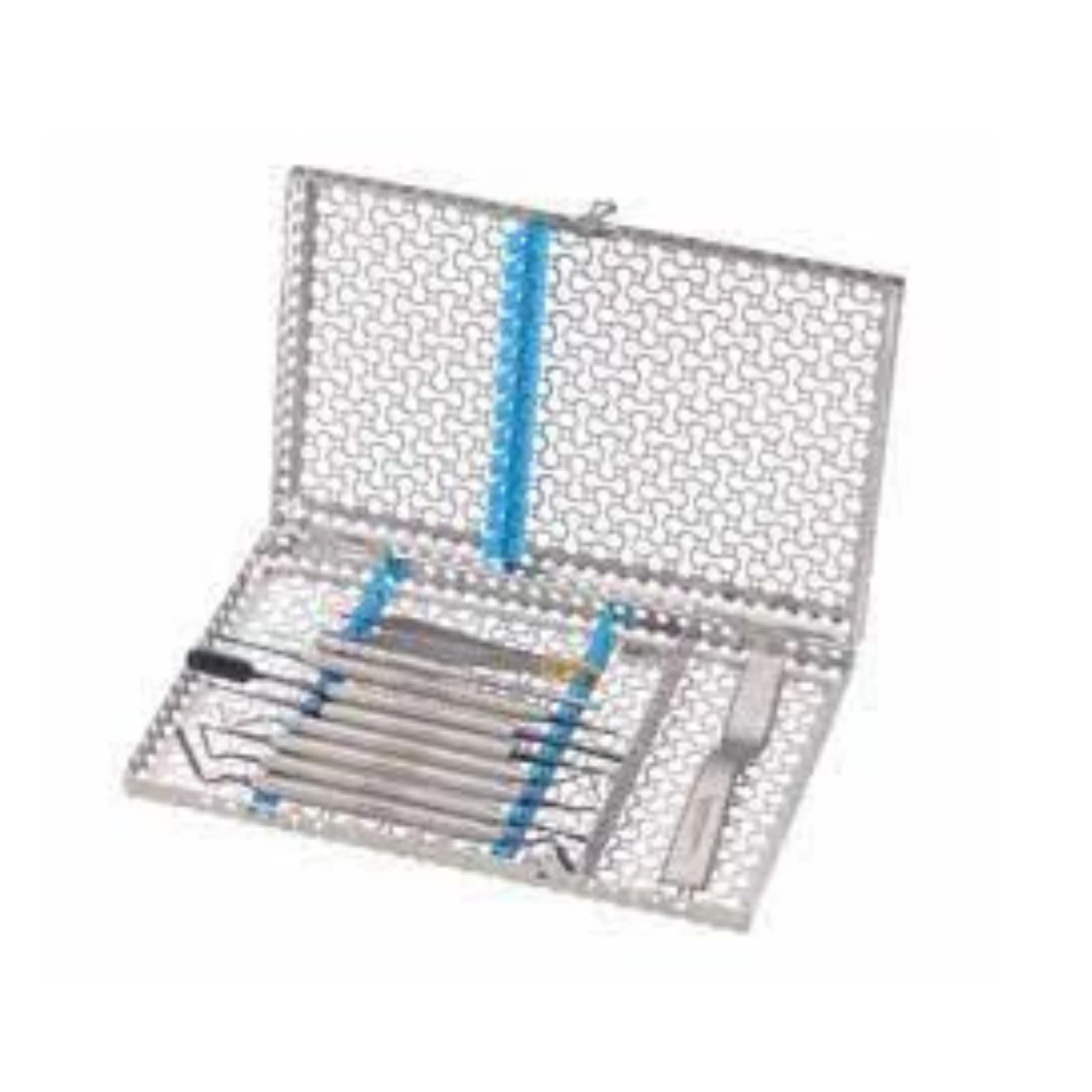 IMS® Infinity Series™ Oral Surgery Cassette, Ocean Blue, 14.5" x 1.25" x 8", Stainless Steel, IMNOS11 thumbnail 2