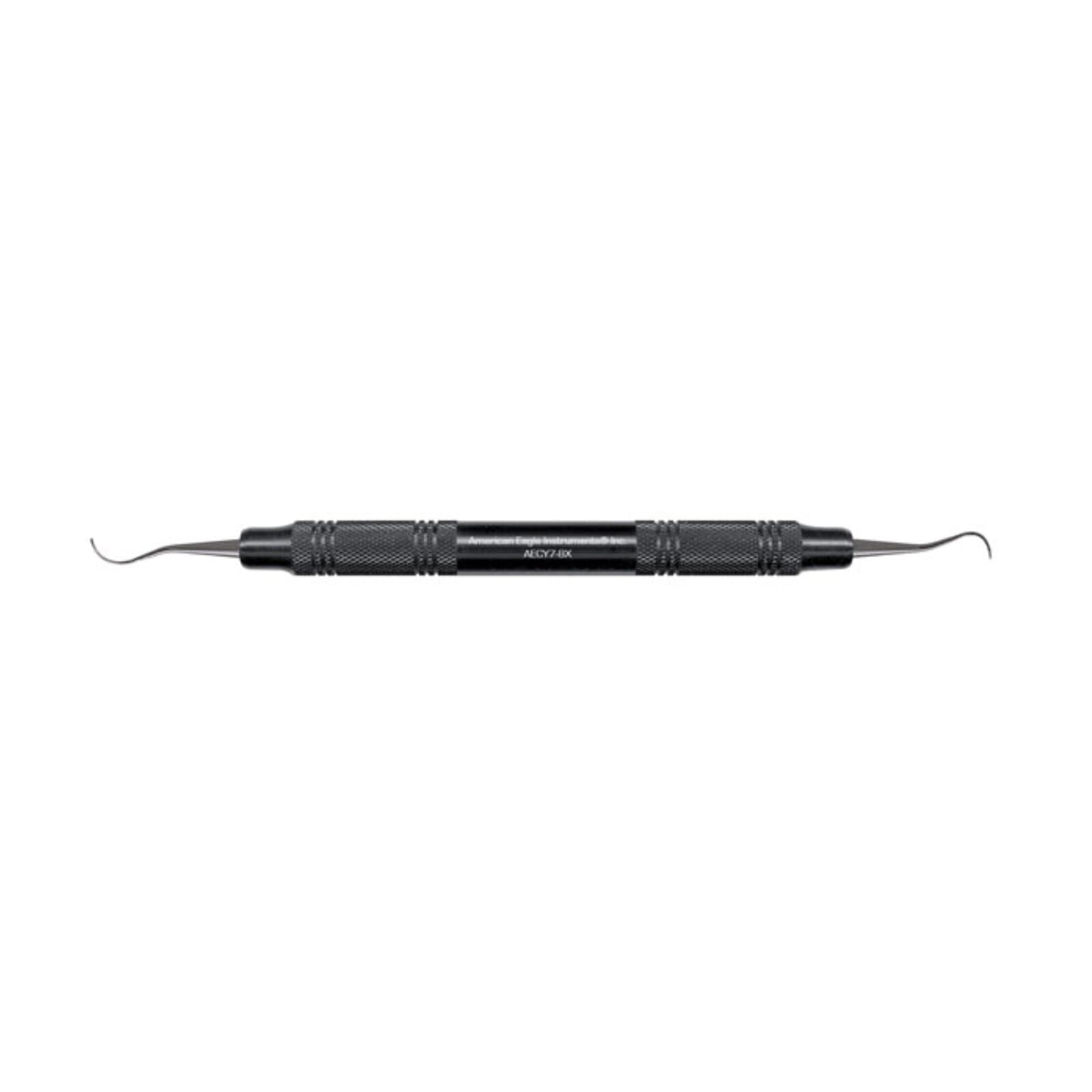 American Eagle Instruments Universal Curette, Double-Ended, 7-8 Younger-Good, EagleLite Resin Handle, Black, 1/Pk, AECY7-8X thumbnail 7
