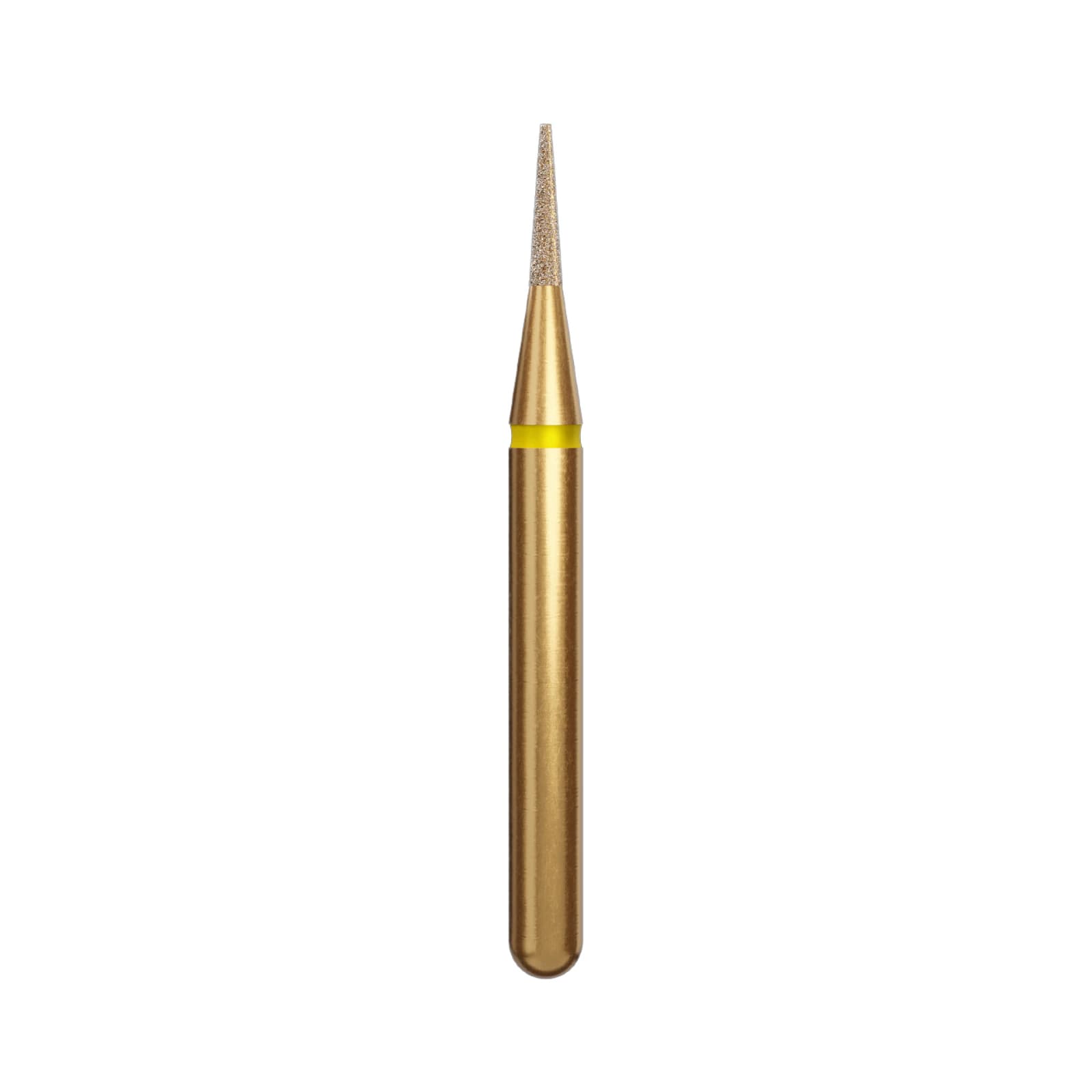 Alpen Multilayer Diamond Bur FG 853-008 XF, Extra Fine, Flame Shape, Friction Grip, 5/Pk - Alpen Multilayer Diamonds FG 853-008 XF 5/Pk - Image 1