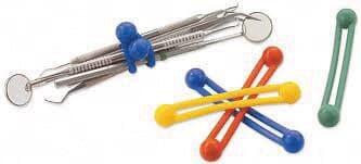 Pro-Ties Instrument Bundling System, Silicone, Green, 4" Long, 6/Pk, 650102G thumbnail 7