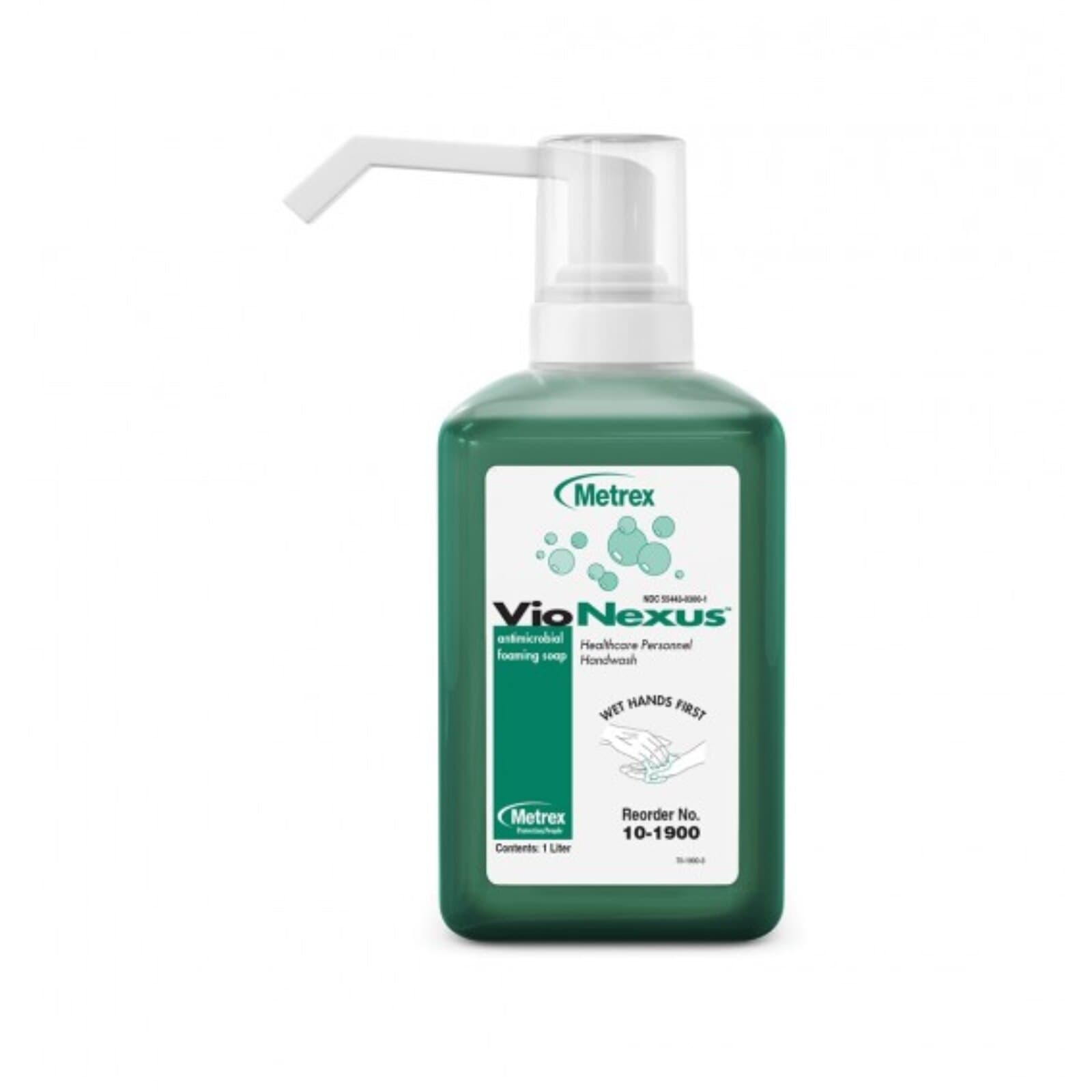 VioNexus Antimicrobial Foaming Soap, Chloroxylenol (PCMX), Green, 1 L Bottle, 10-1900 thumbnail 3