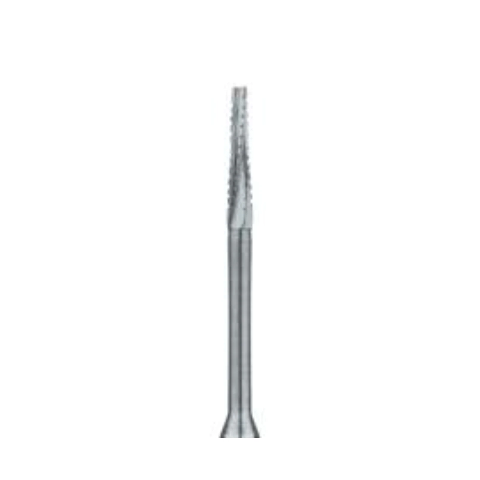 Meisinger Surgical Carbide Bur RAL #700XXL, Long X-Cut Taper, Flat End, 1.0mm, 5/Pk, HM33IL-010-RAL thumbnail 2