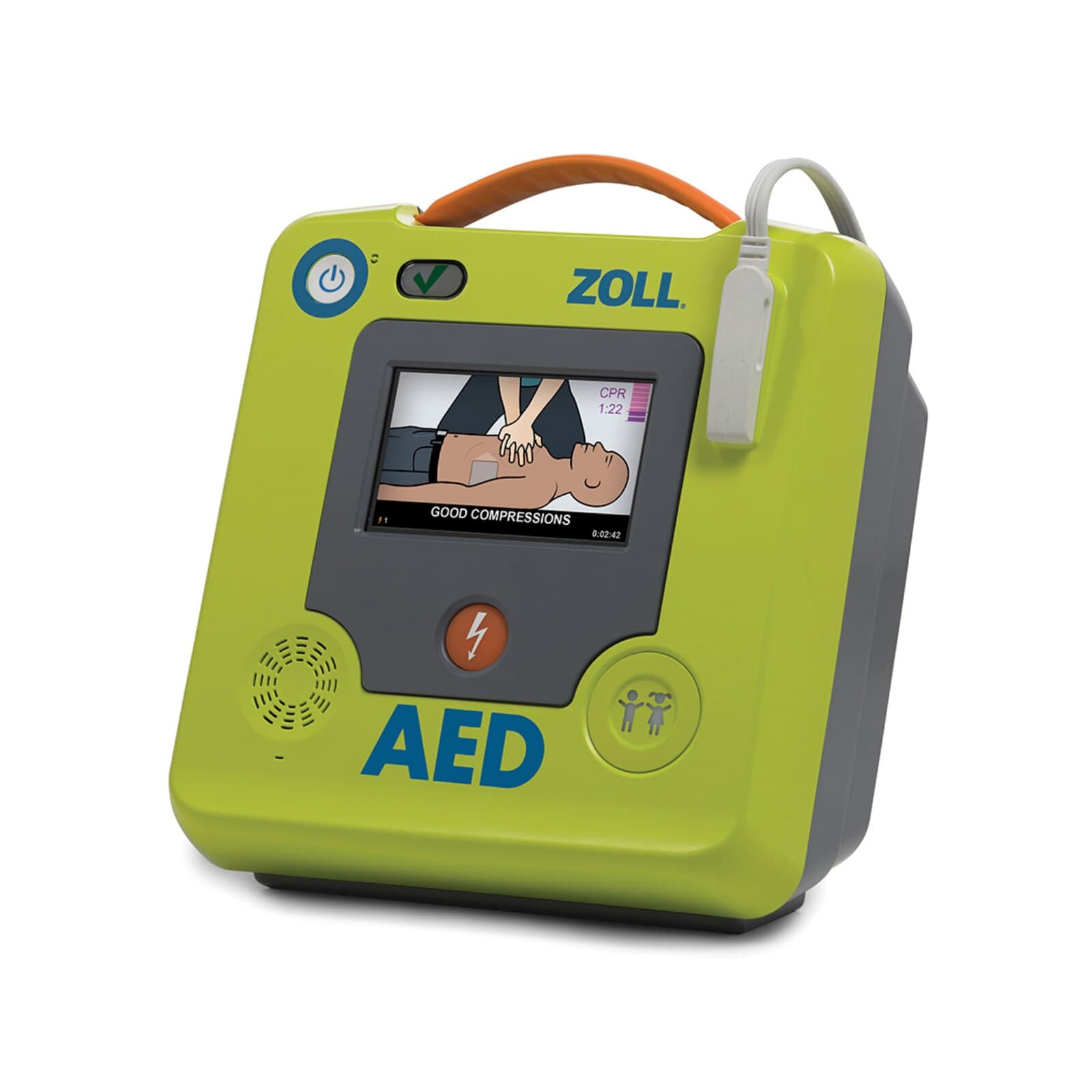 ZOLL AED 3 Semi-Automatic Defibrillator Package with Uni-Padz Battery - ZOLL AED3 Semi-Automatic Package w/Uni-Padz Battery - Image 1
