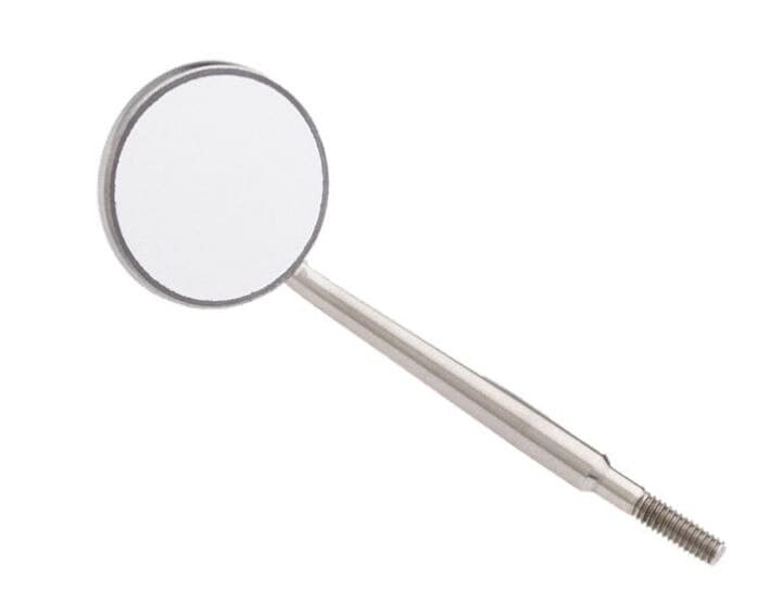 Crystal HD Stainless-Steel Mouth Mirror Head, Cone Socket, #3 (20mm), 12/Pk, 50R379 thumbnail 3