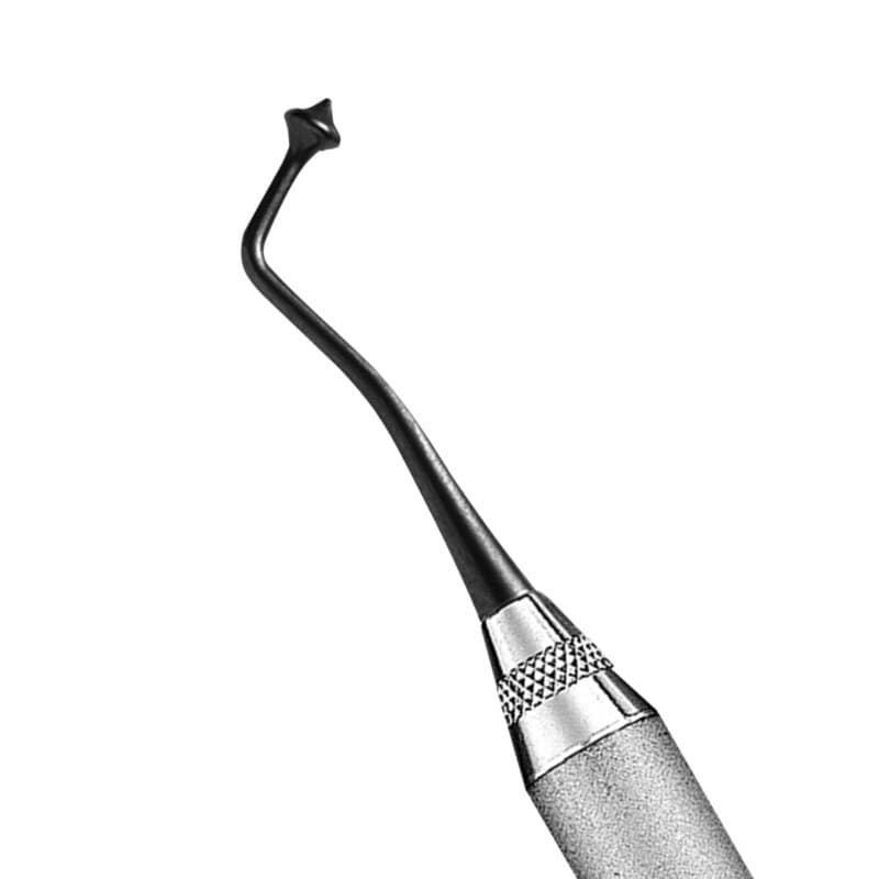 Hu-Friedy XTS Composite Instrument, Freedman "Duckhead" Posterior, Double-Ended, Smooth Satin Steel Handle, #6S, 1/Pk, TNPCCI thumbnail 3