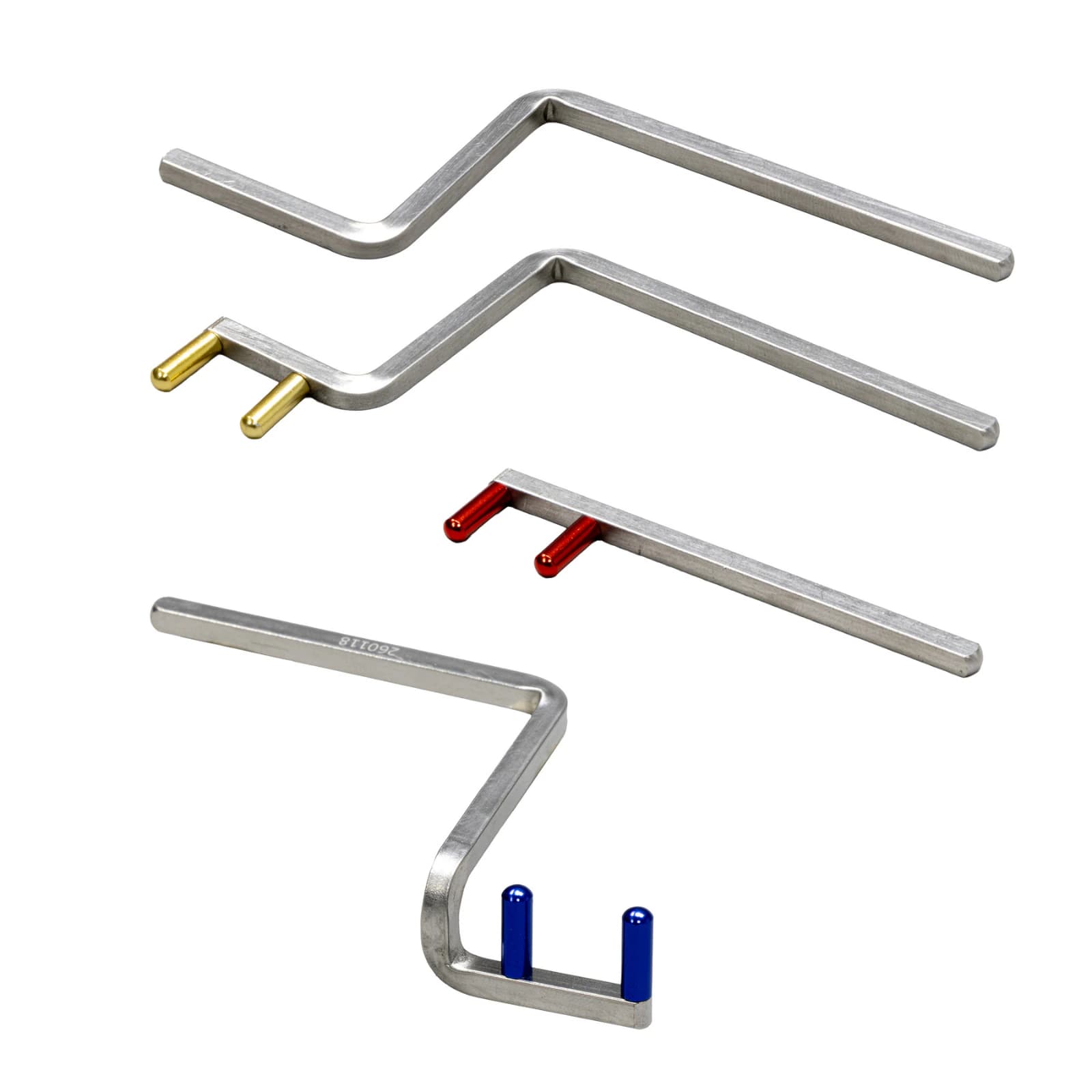 Pac-Dent EzAim Short Positioning Arm, Bitewing, Red, Each thumbnail 2
