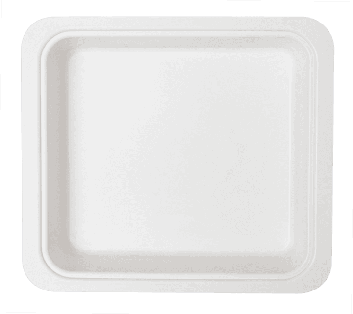 Zirc Procedure Tub Only, White, 12-1/4"L x 10-7/8"W x 2-3/4"H, 1/Pk, 20Z463A thumbnail 3