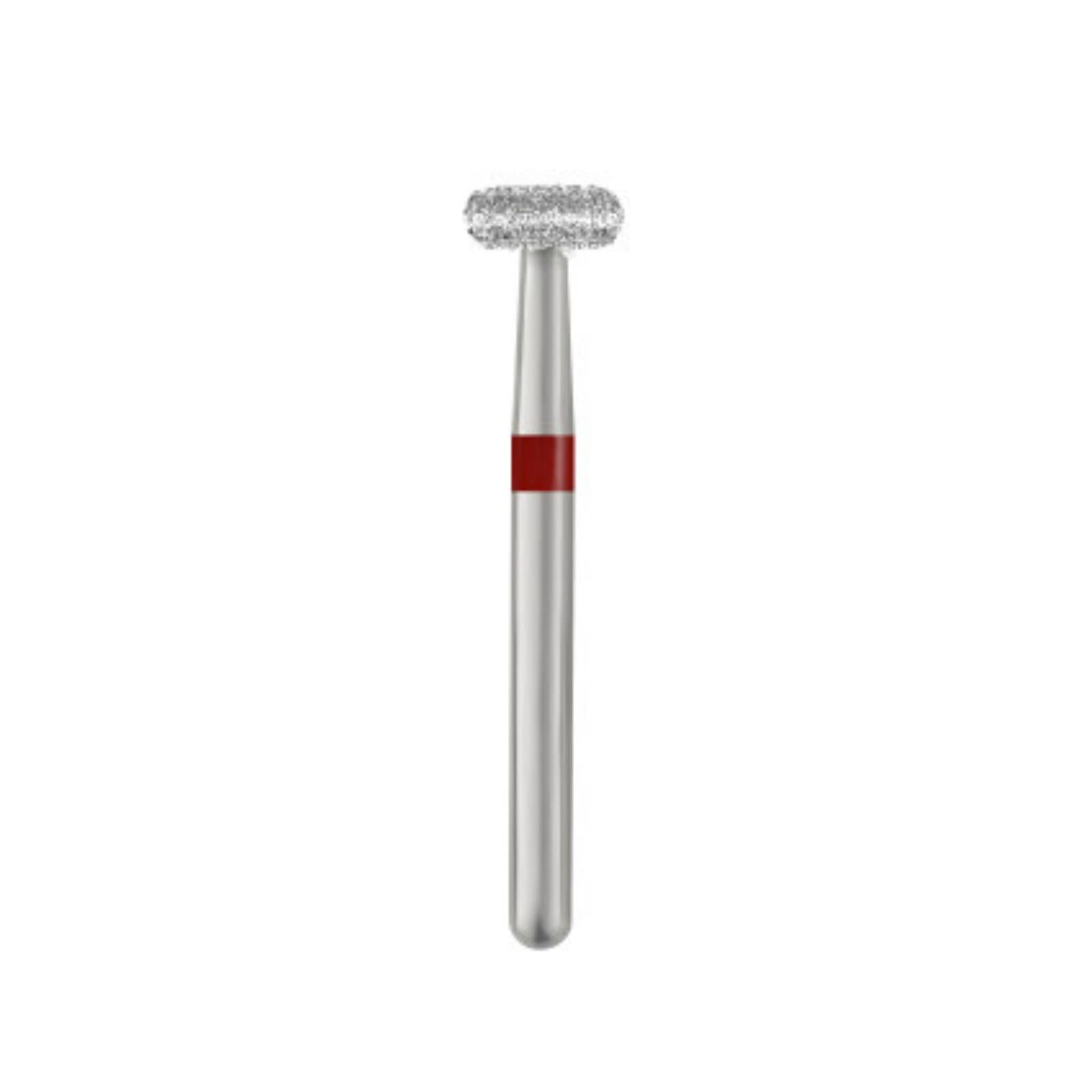 Piranha Diamond Single-Use Burs, FG, Wheel, #909-040, 4.0 mm, Fine, Red, 25/Pk, 909-040F thumbnail 3