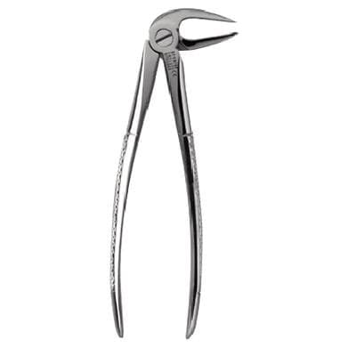 Premier Dental Products Lower Root Grip Extracting Forceps, Mandibular, Stainless Steel, Large Adult, LRG thumbnail 2