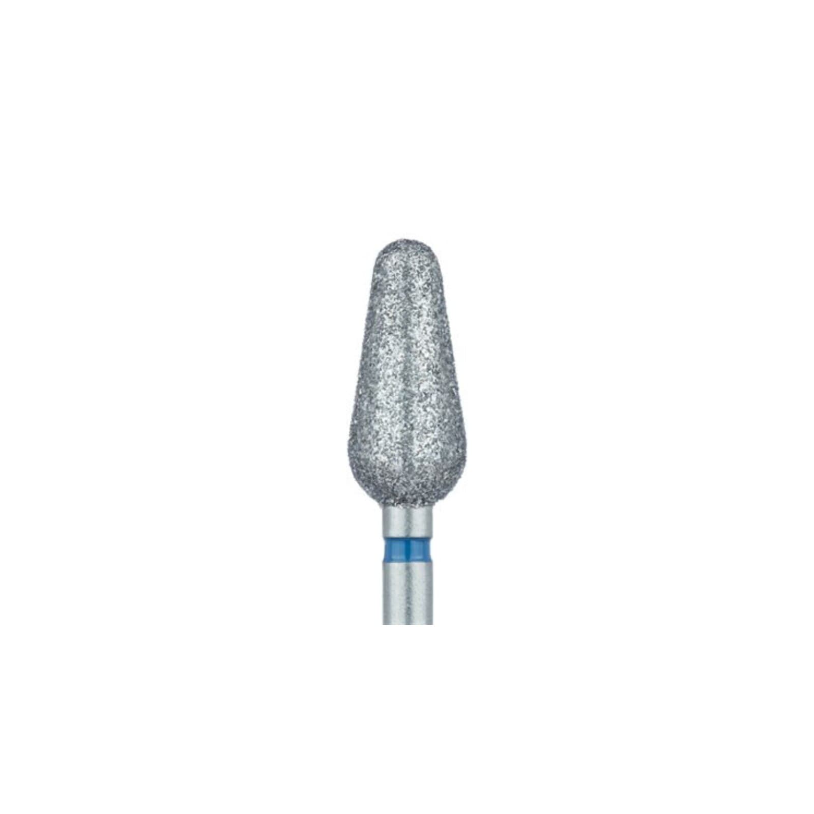 Meisinger 875-060-HP Multi-Use Diamond Bur, Medium Grit, Torpedo/Modified Shoulder, 6.0 mm, HP Shank, 2/Pk thumbnail 3