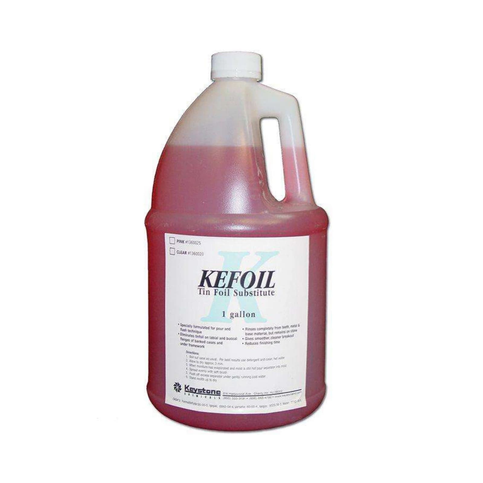 Kefoil Tin Foil Substitute, Pink, 1 Gallon, 1360025 thumbnail 3