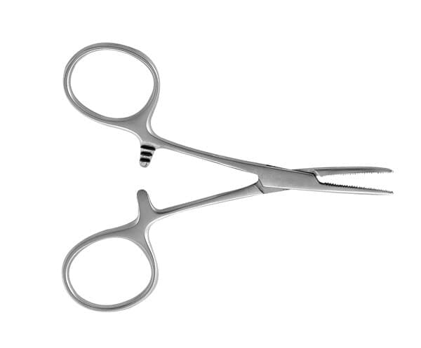 Mosquito Forcep 3.5" Curved, Stainless Steel - Mosquito Forcep 3.5'' Curved - Image 1