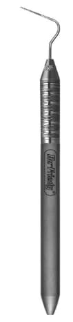 Hu-Friedy Glickman Periodontal Probe, Single-End, 26G, #6 Handle, Satin Steel thumbnail 2