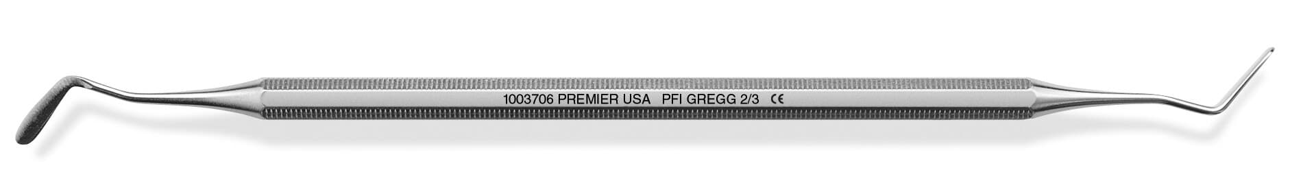 Premier Plastic Filling Instrument, Double-End, Gregg 2/3, Octagonal Handle, #1003706 thumbnail 3