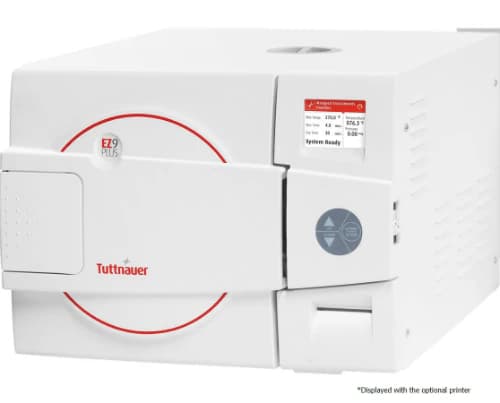 Tuttnauer EZ9Plus Fully Automatic Autoclave, 9" x 19.8" Chamber - Fully Automatic Autoclave EZ9Plus 9"x19.8" - Image 1