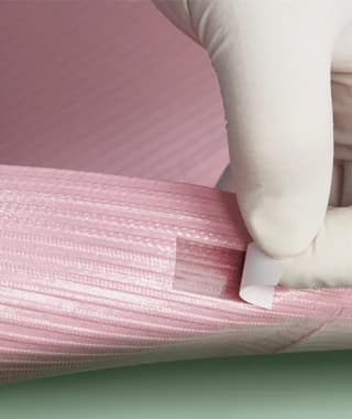 Crosstex Sani-Tab Chain-Free Patient Towel, 2-Ply Tissue/1-Ply Poly, 13" x 19", Lavender, 400/Case, WEXLVT thumbnail 6