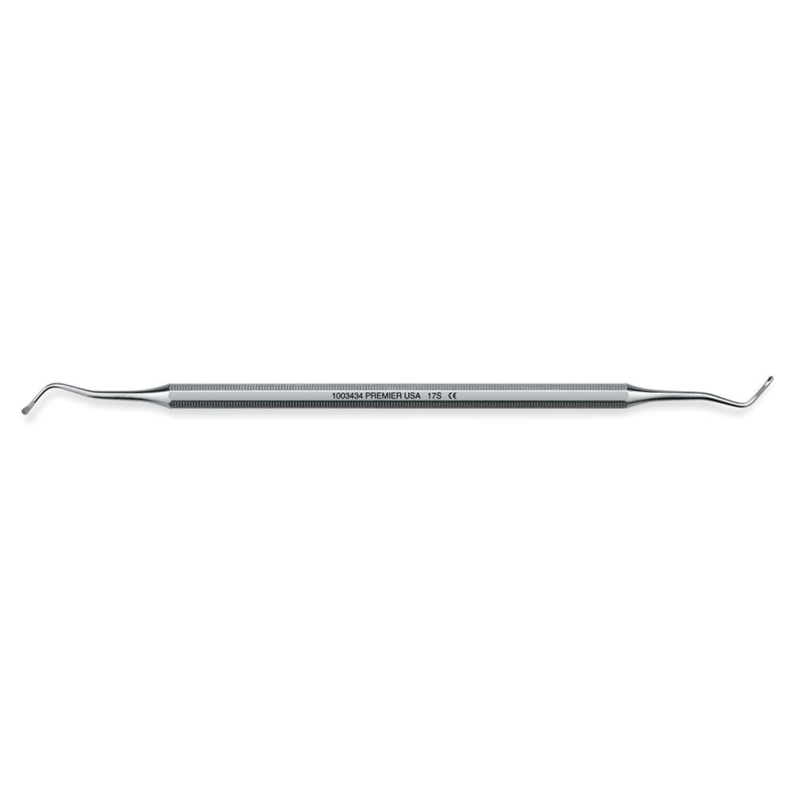 Premier Dental Products Excavator DE #18S, Double End, Octagonal Handle - Excavator DE 18S - Image 1