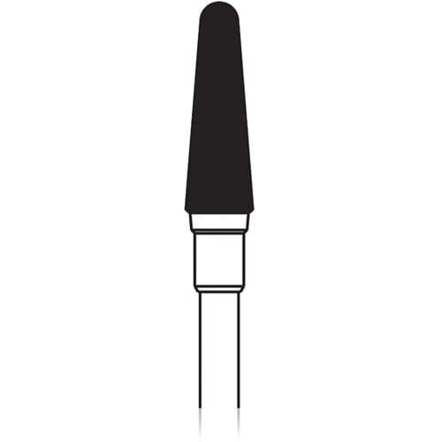 NTI® Universal Cutter - Regular Straight Cut, Round End Taper, HP Shank, Blue, #UC079-045 thumbnail 2