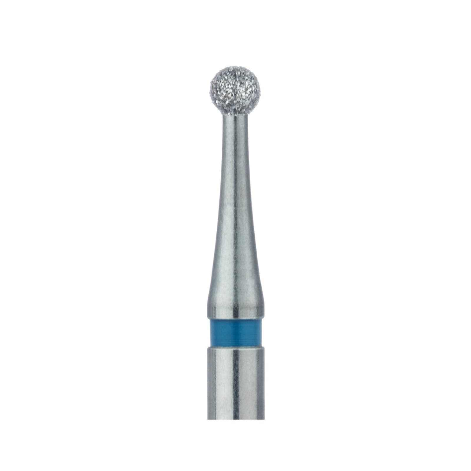 Meisinger 801-021 Medium Diamond Bur, Round, RA (Right Angle), 2.1 mm, Blue, 5/Pack thumbnail 2