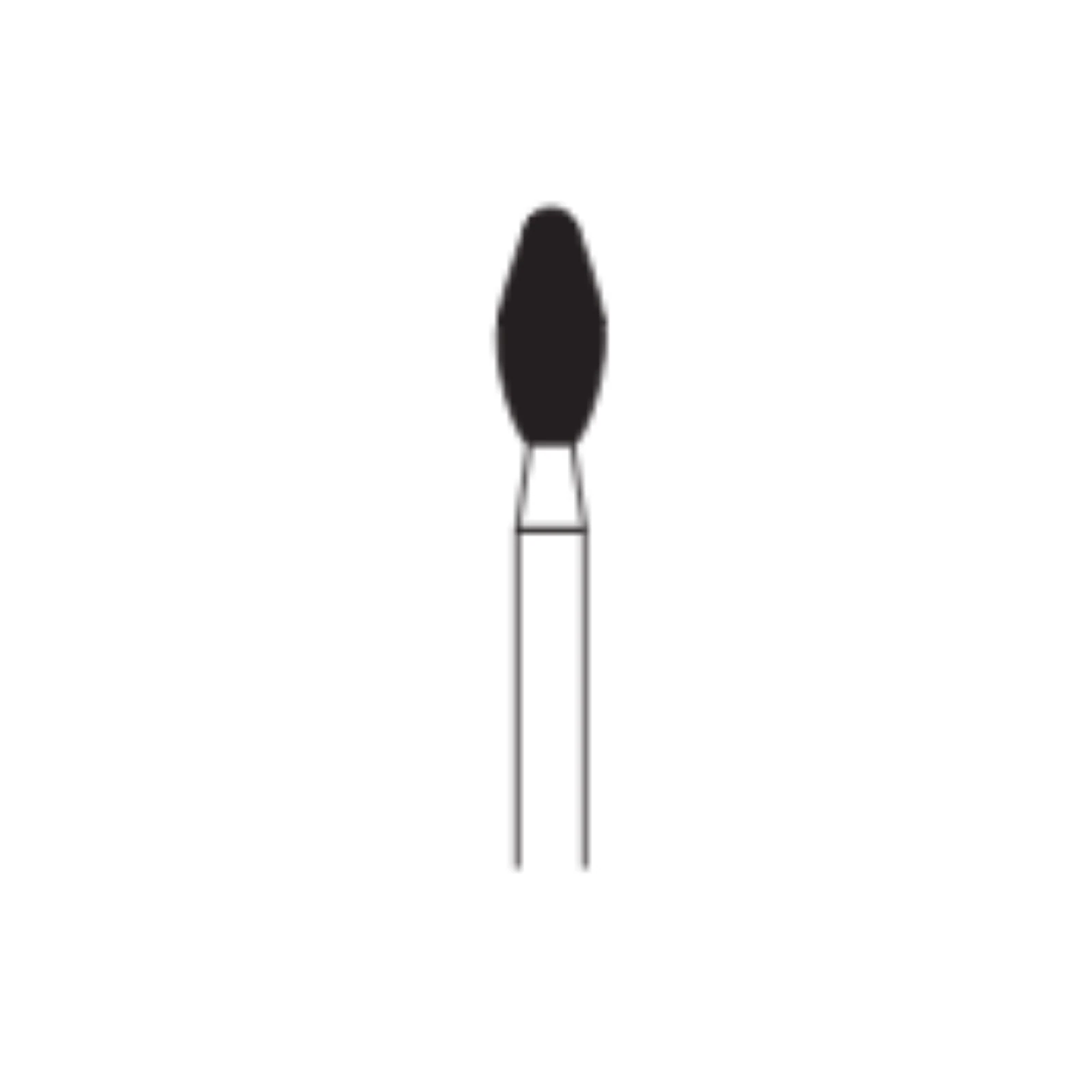 Football Diamonds 369-023SF, Multi-Use Dental Diamond Burs, 6/Pk - Football Diamonds 369-023SF 6/Pk - Image 1