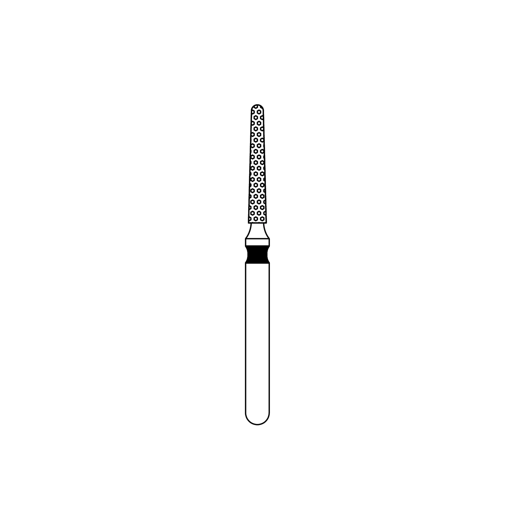 PRIVA Diamond Burs FG 856-012XC, 5/Pk - PRIVA Diamond Burs FG 856-012XC 5/Pk - Image 1