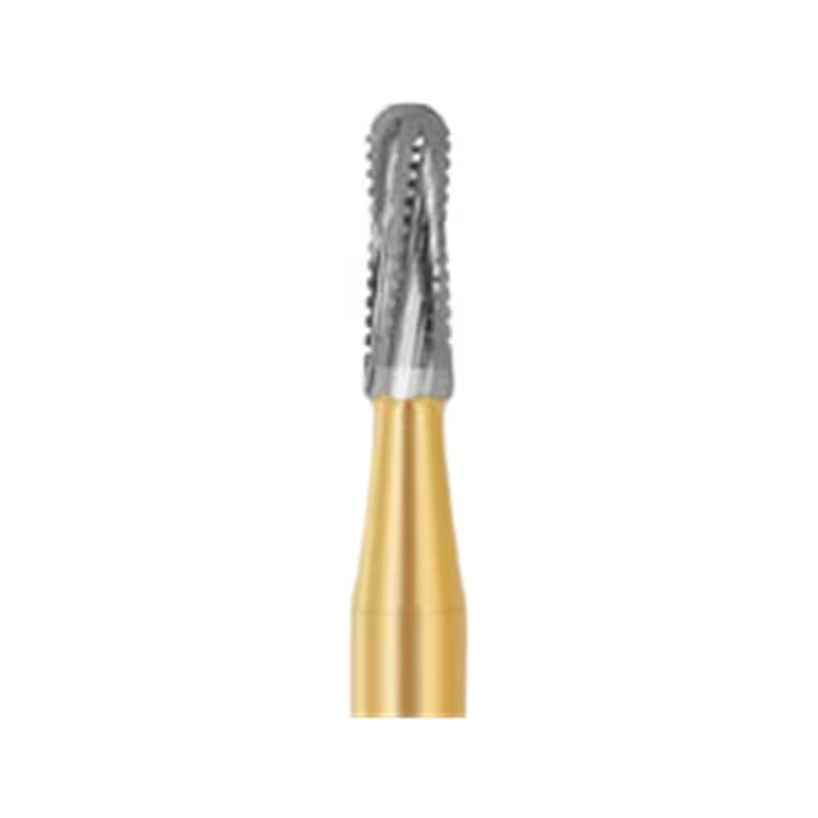 Midwest MultiPrep Carbide Bur FG #1557, Straight Dome End, 1.0 mm Diameter, 3.7 mm Length, 100/Bag, 396259 thumbnail 2