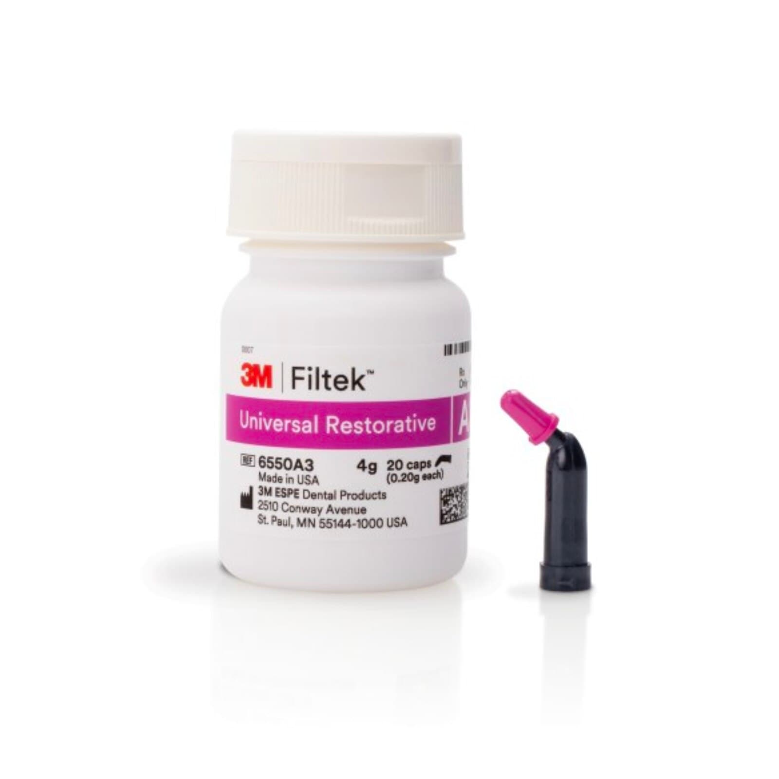 3M Filtek Universal Restorative Capsules, Shade A3, 0.2 g, 20/Pack, 6550A3 thumbnail 10