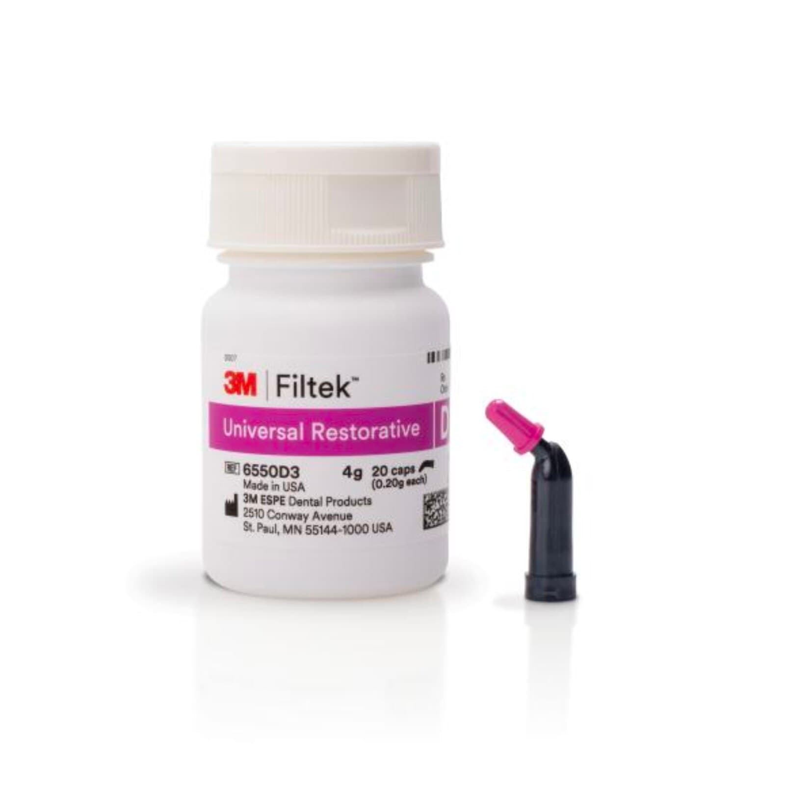 3M Filtek Universal Restorative Capsules, Shade D3, 0.2 g, 20/Box, 6550D3 thumbnail 5