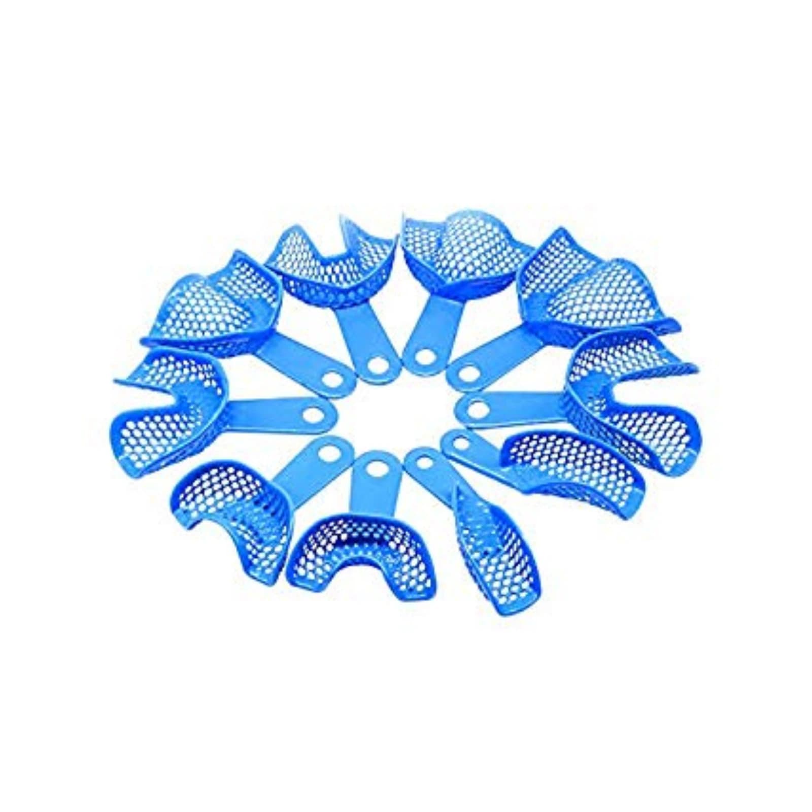 Superdent Perforated Full Arch Impression Tray, Size 6, Small Lower, 12/Pk thumbnail 2