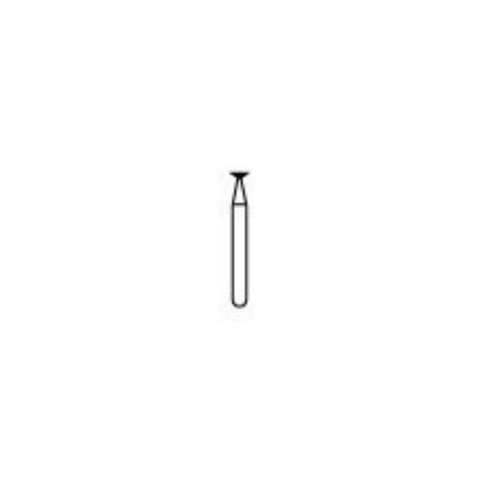NTI® HP Diamonds - Medium - Inverted Cone, #808-023, 2.3mm Diameter, 1.5mm Length thumbnail 2