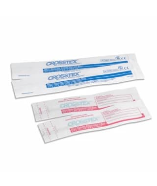 Crosstex Self-Sealing Autoclave Bags, 2.5" x 1.5" x 8.75", Steam Sterilization, 1000/Box, OCS thumbnail 2