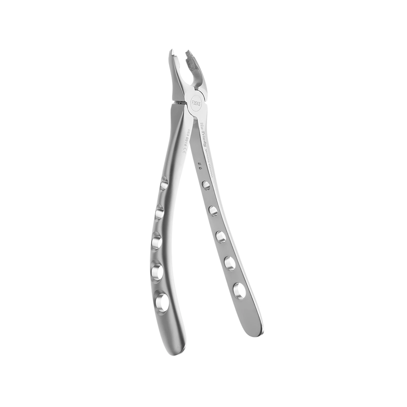Hu-Friedy Atraumair Forceps #35, Upper Canine/Premolars, Diamond Dusted, Serrated, F35XSD thumbnail 2