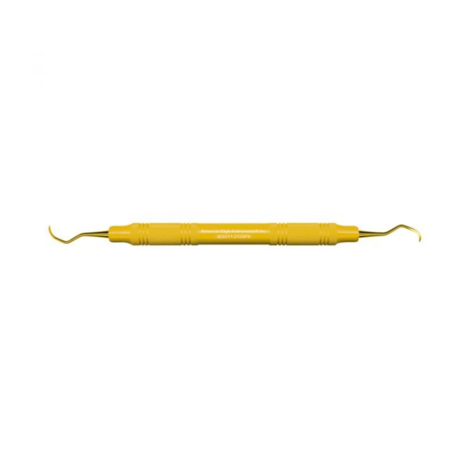 American Eagle Instruments Scaler 311-312 XP 3/8" Yellow Double-Ended, EagleLite Resin, AES311-312XPX thumbnail 2