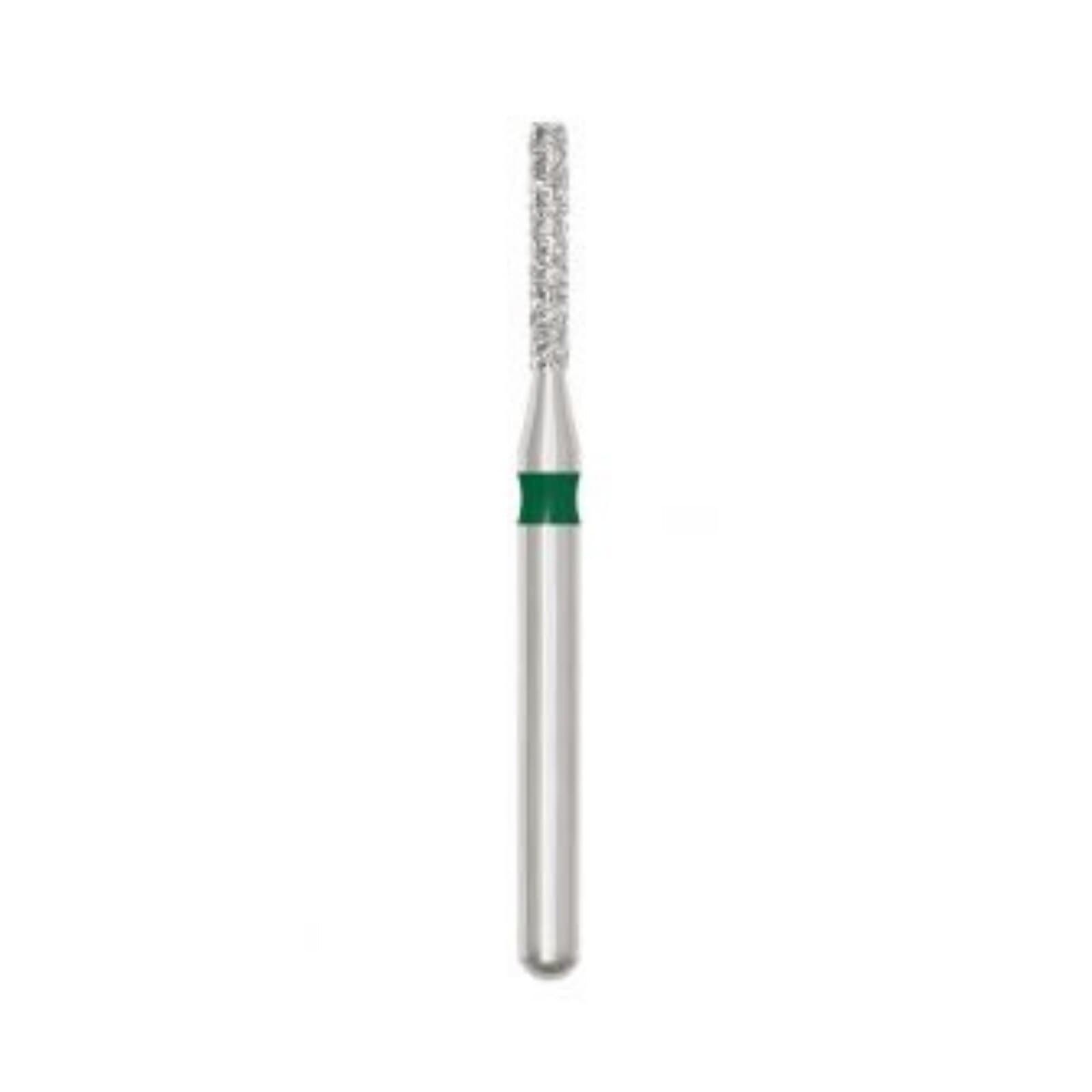 SS White Revelation Diamond Bur, Friction Grip, Coarse, Flat End Cylinder, 836-010C, 5/Pack thumbnail 2