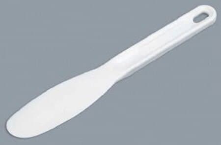 Alginate Spatula RubyRed, Plastic Broad Blade, 7-1/2" - Alginate Spatula RubyRed - Image 1