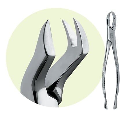 Premier Dental Products Extracting Forceps #88L, Left, Maxillary, Stainless Steel, Each thumbnail 2