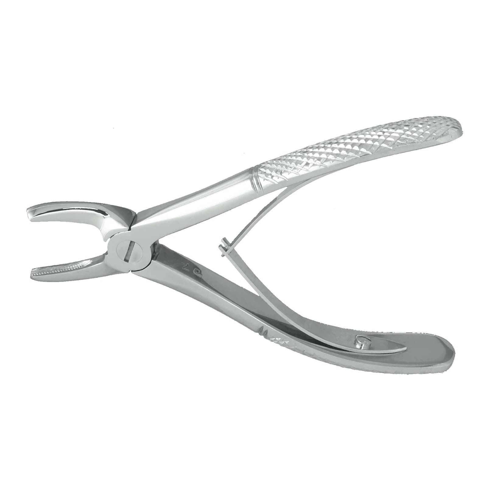 Nordent English Pattern Klein Extraction Forceps #139, Upper Premolars, Pedodontic, Serrated - Extraction Forceps Upper Premolars Pedo English Pattern Klein #139 Serrated - Image 1