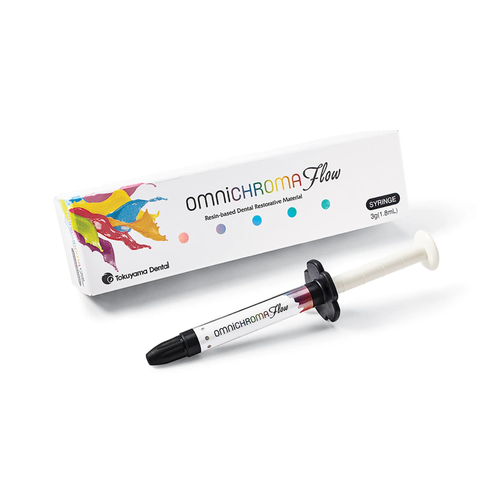 Tokuyama Omnichroma Flow Flowable Composite, Light-Cure, Syringe Refill, Universal Shade, 3 g (1.8 mL), 1 Syringe with 10 Dispensing Tips, 10220 thumbnail 13