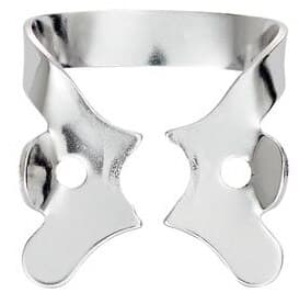 Hygenic Rubber Dam Clamp, #2A, Winged, Gloss Finish, Premolars and Upper Incisors, 1/Pk, H05688 thumbnail 7