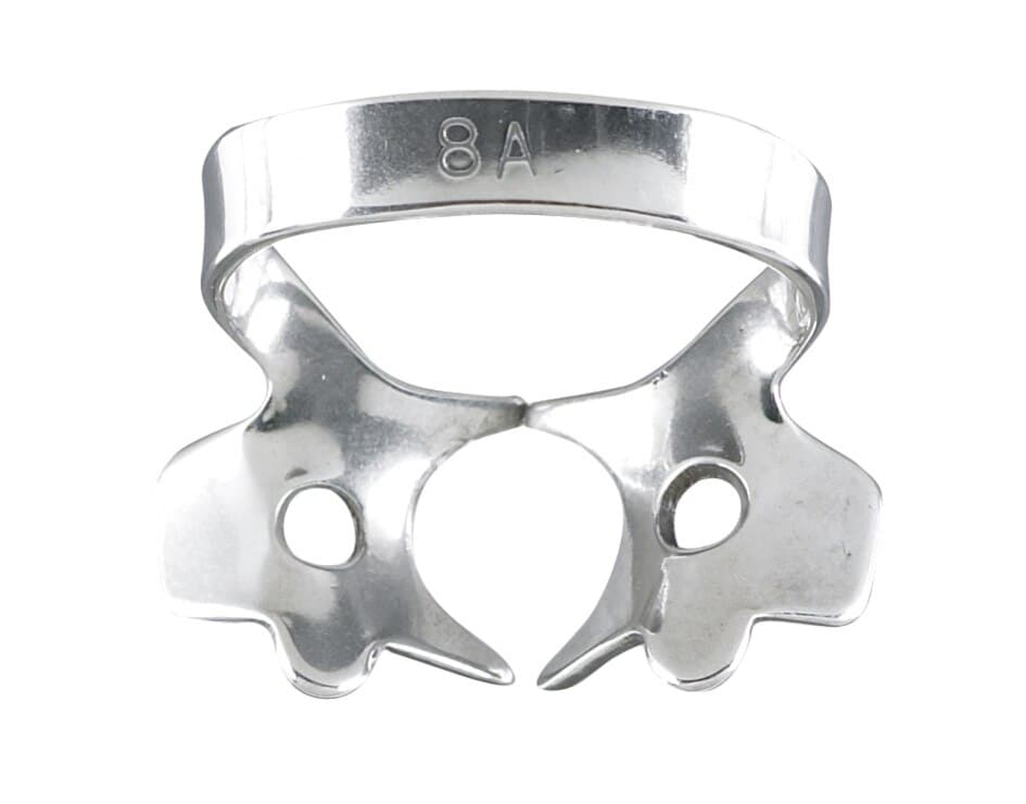 Miltex #8A Molar Winged Metal Rubber Dam Clamp, 1 Each (76D-8A) thumbnail 2