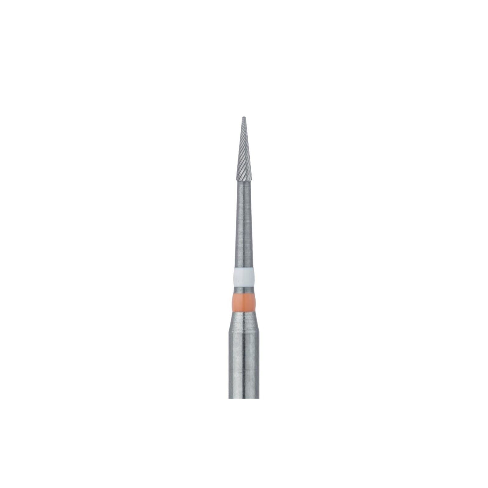 Meisinger Tungsten Carbide T&F Finishing Bur with Twist, ET3, Ultra-Fine 30 Flute, FG, 0.8 mm Diameter, 5/Pkg, D0132U-008-FG thumbnail 2