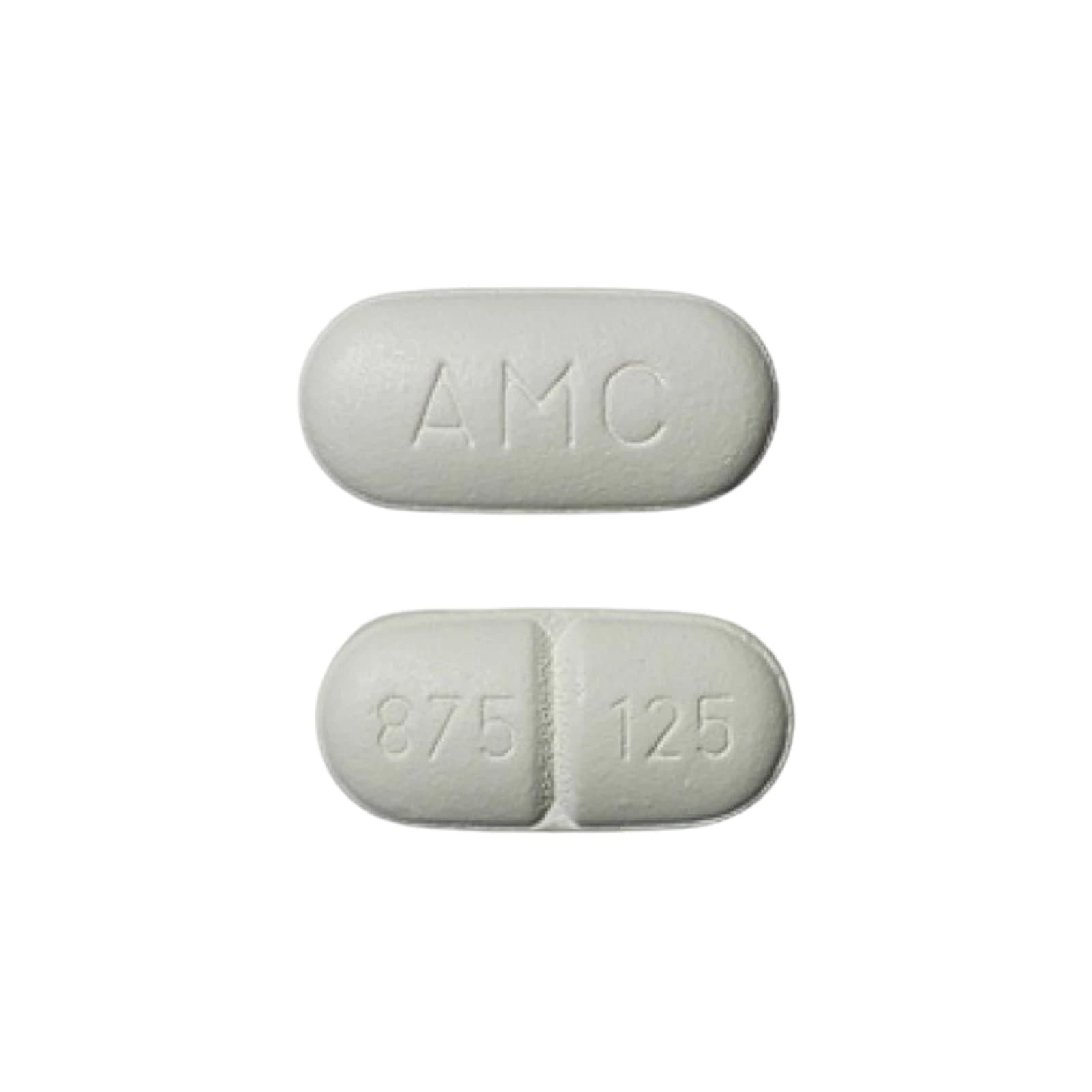 Amoxicillin/Clavulanate Potassium 875/125 mg Tablets, 100/Bottle - Amox/Clav/Pot 875/125 Tab 100/Bt - Image 1