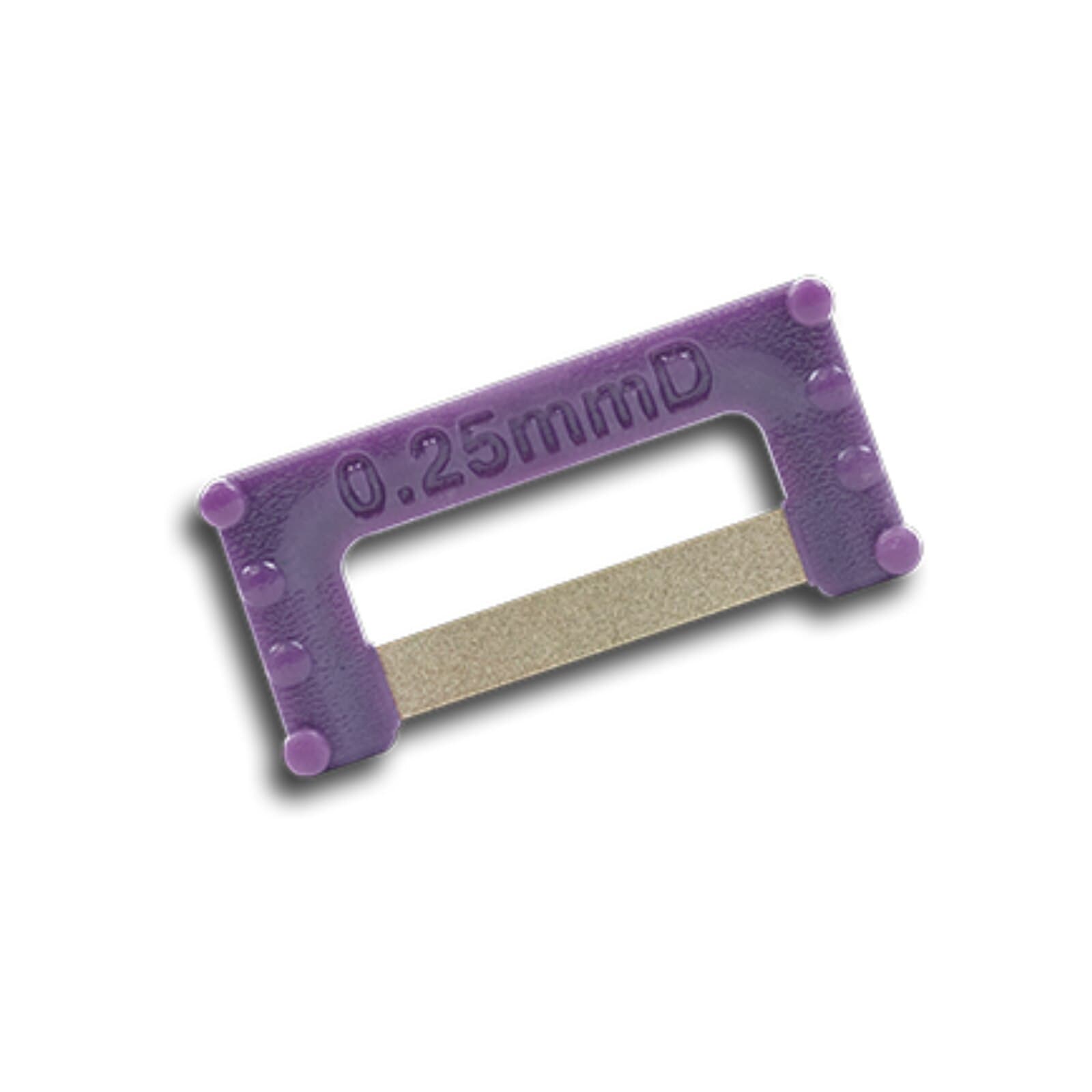 ContactEZ IPR Plus DS Widener Coarse Diamond Strip, Large, Purple, 0.25mm Thickness, 32/Pk, 32732 thumbnail 2