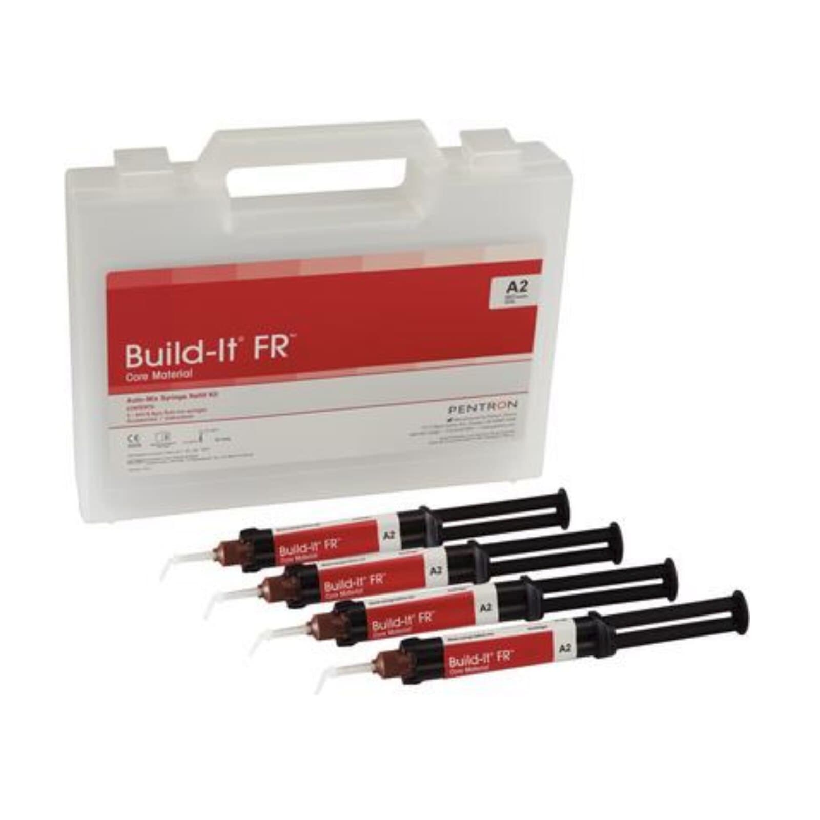 Build-It FR Fiber Reinforced Core Material, Mini-Mix Syringe Refill, Shade A2, 4 x 4 mL Syringes, N32FA thumbnail 13