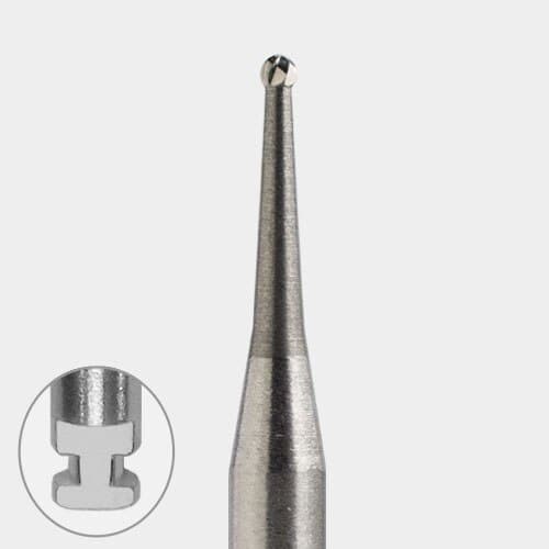 NeoBurr Operative Carbide Burs, RA, Round, #1, 0.8 mm, 50/Pk, RA1 thumbnail 2