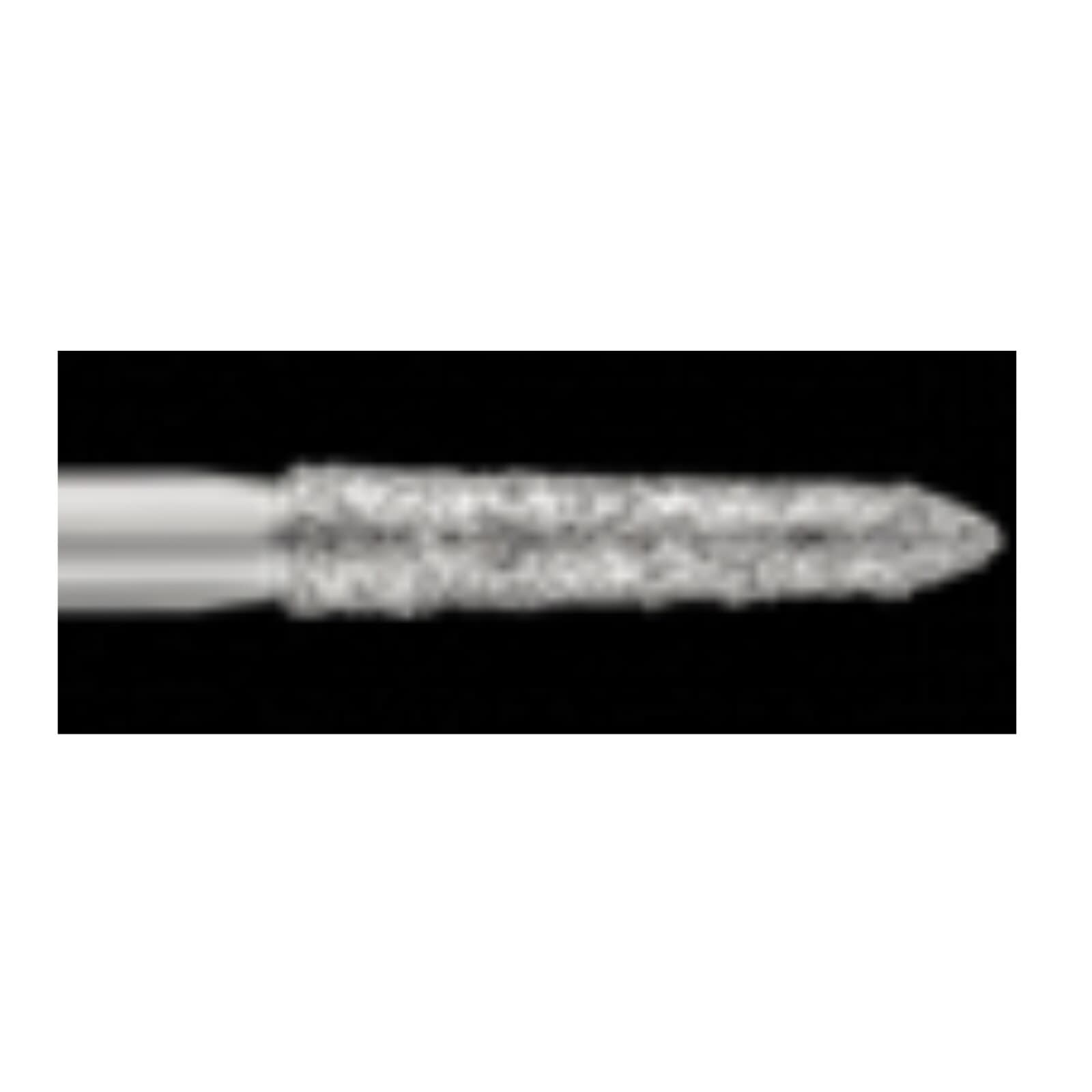 Piranha® Single Patient Use Diamond Bur, Curettage FG, Super Coarse, #878K-018SC, 1.8 mm Diameter, 25/Pkg thumbnail 2