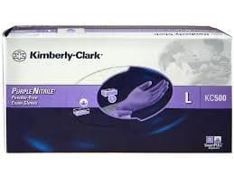 Halyard KC500 Purple Nitrile Sterile Exam Gloves, Powder-Free, Large, 50 Pairs/Box, 55093 thumbnail 5