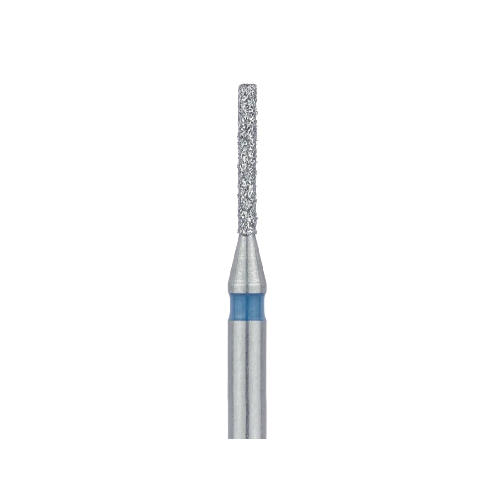Meisinger Multi-Use Diamond Bur, FG, Round Edge Long Cylinder, #841, 1.6 mm, Medium Grit, Blue Ring, 5/Pk, 841-016-FG thumbnail 4
