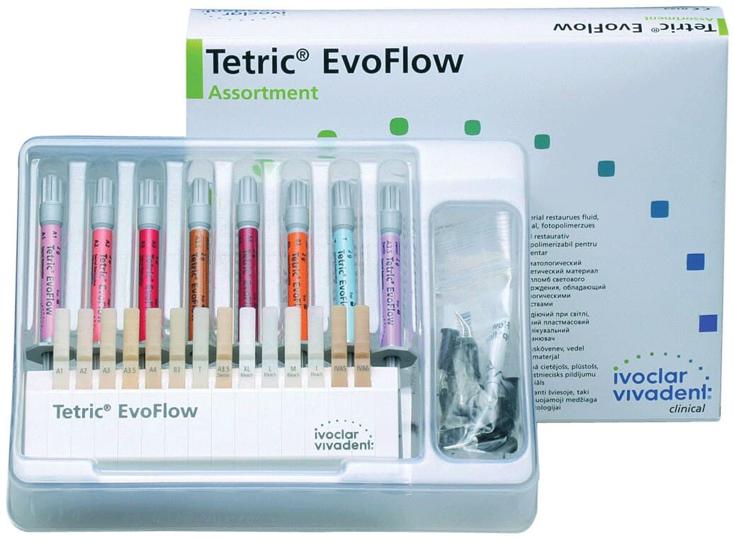 Tetric EvoFlow Nano-Optimized Flowable Composite, Light-Cure, Syringe Refill, 2 g, Shade B2 Dentin, 1/Pk, 641361WW thumbnail 4