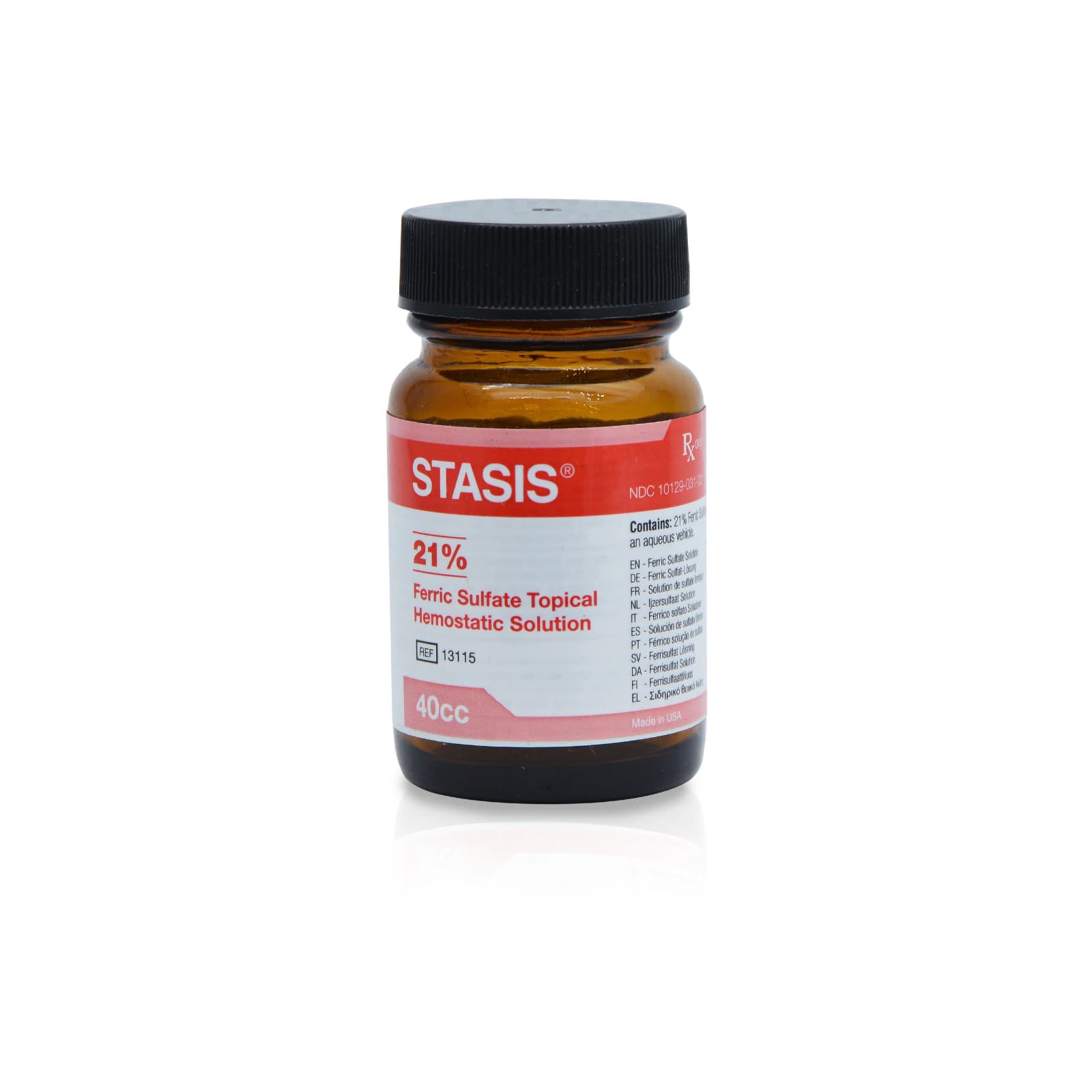 Gingi-Pak Stasis Hemostatic Solution, 21% Ferric Sulfate, 40 mL Bottle, 13115 thumbnail 7
